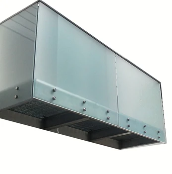 2019 Prima Low Price Tempered Glass Railing Design Balcony Use