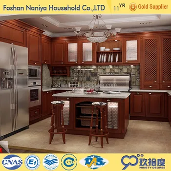 French Style Furniture China Partical Counter Kitchen Cabinet