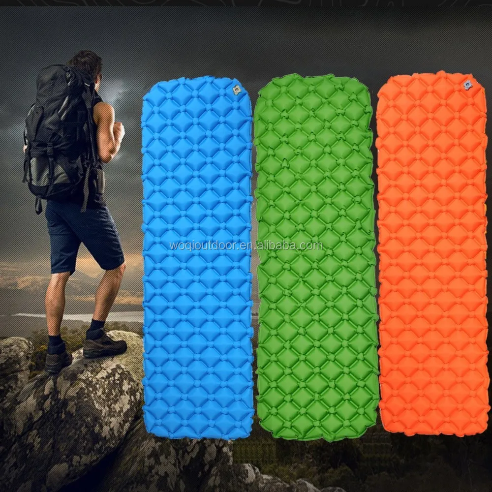 Woqi Camping Outdoor Air Sleeping Pad,Inflatable Ultra Light Sleeping