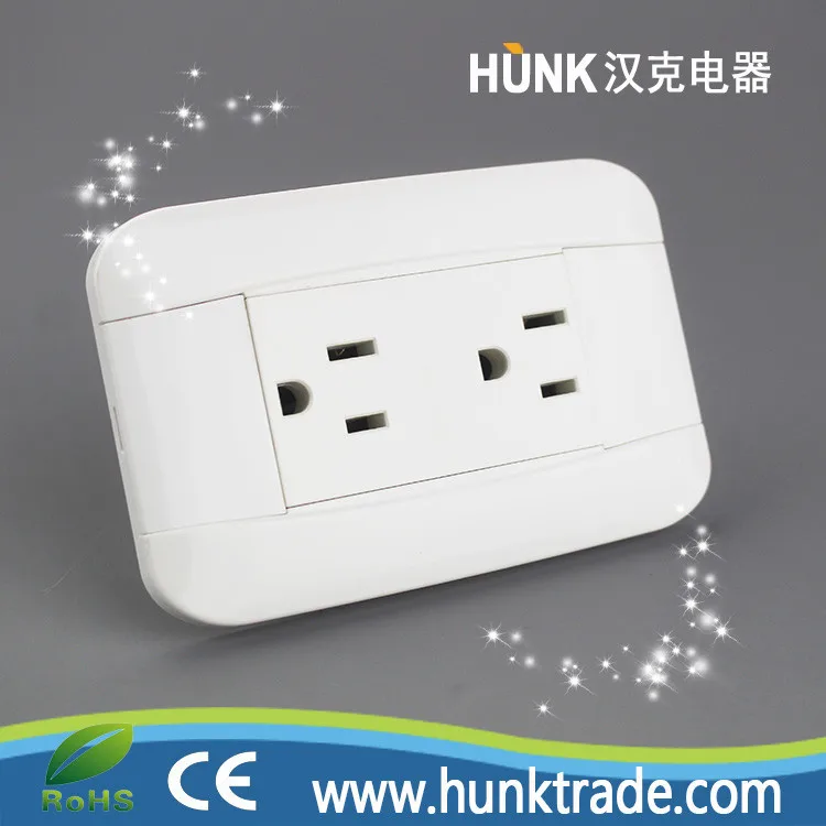 Big Sales In South America Universal Socket Outlet Double Duplex