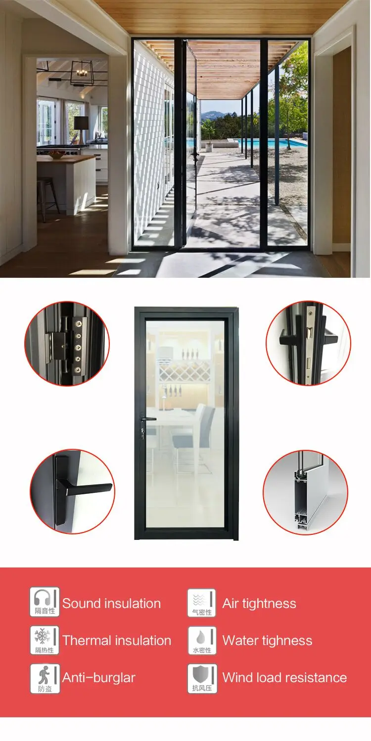 New Style Aluminum Swing Glass Door Hinges Door - Buy Hinges Door,Doors ...
