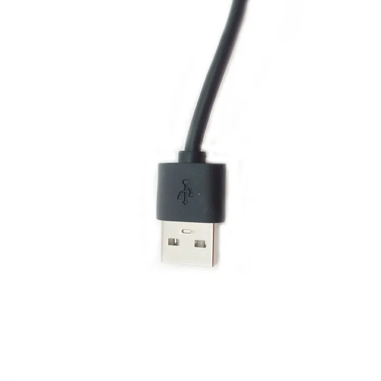 1m black PVC material usb 2.0 micro charger data cable - ANKUX.COM