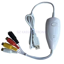 2015 new camcorder video capture usb 2.0 work for MAC PC Windows 7 8 10 convert analog video audio to digital Free shipping