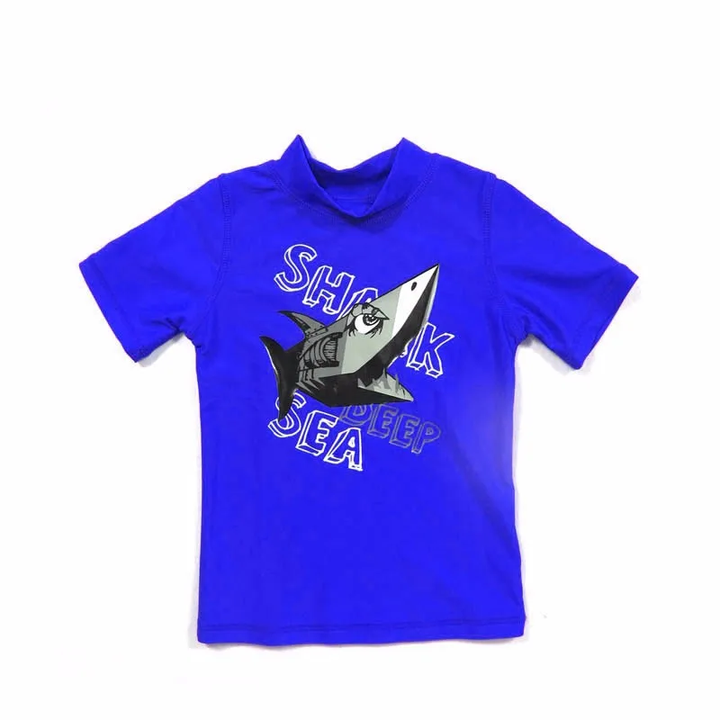 Upf 50 Sun Protective Shirt Swim School Rashguard For Children Swim ...