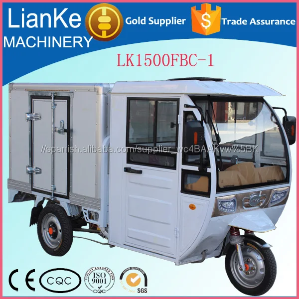 triciclo electrico carga