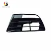 2 pieces/set front bumper side grille lower grill fog light grille fog lamp cover fit for VW scirocco R bumper 2009-2014