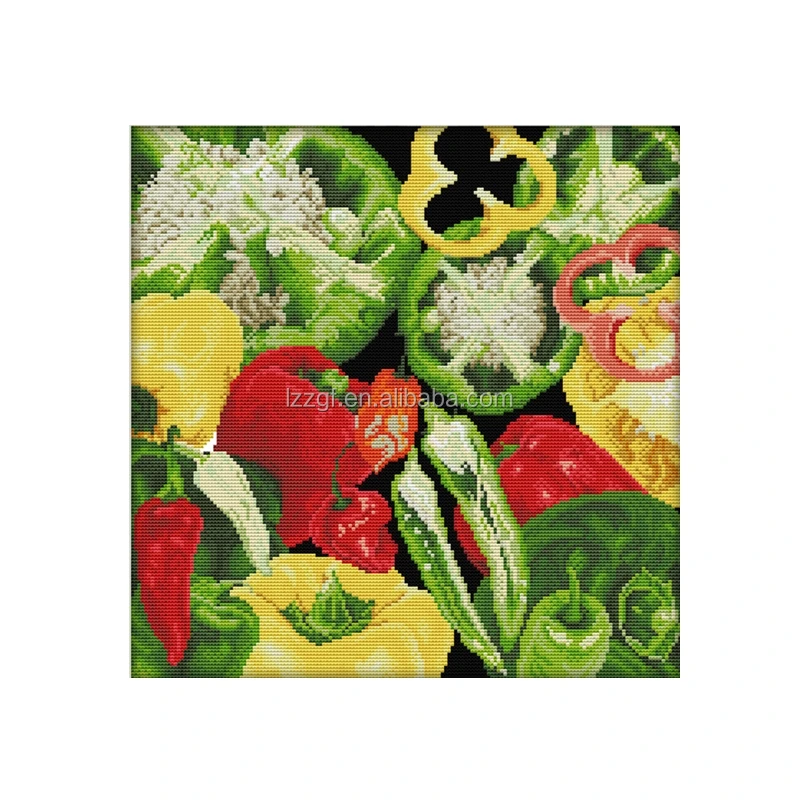 Nkf Chillies Life Style Embroidery Motifs Vegetables Cross Stitches Kits Online Wholesale Buy Cross Stitch Patterns Online Cross Stitches Kits Embroidery Motifs Product On Alibaba Com