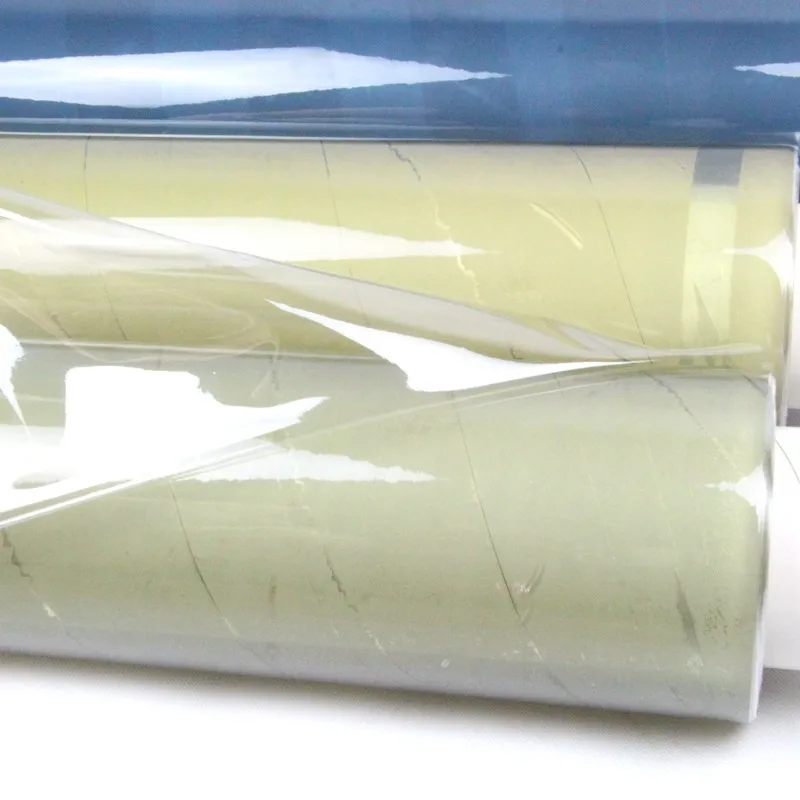 New Designed Ecofriendly Pvc Film Custom Clear Plastic Tablecloth