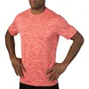 Men's space dye vector training racer cheap t shirts