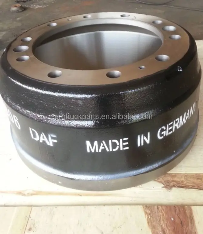 Semi Truck Hand Brake Drum Oem 1232806 0090498 Heavy Duty European