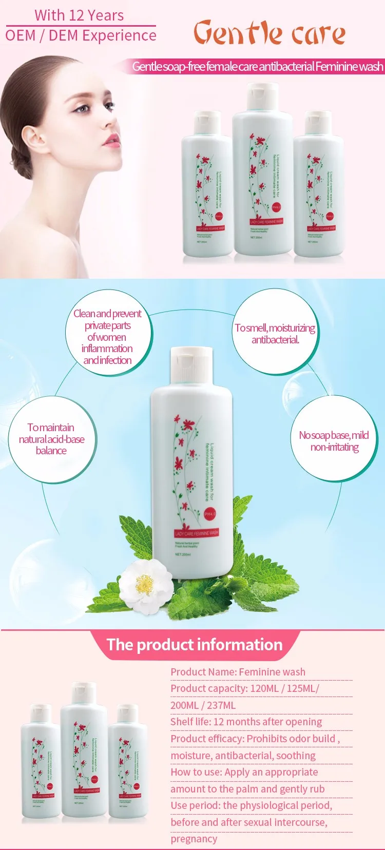 2017 Newest Best Antiseptic Vaginal Wash Product For Women Care Buy