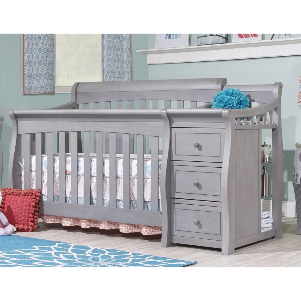 crib with drawers and changing table