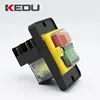 KEDU KJD12-14 6 Pins Electric Motor Start Switch For Electrical Carpentry Tools/Bench Drills/Grinders/Lathes and Saws