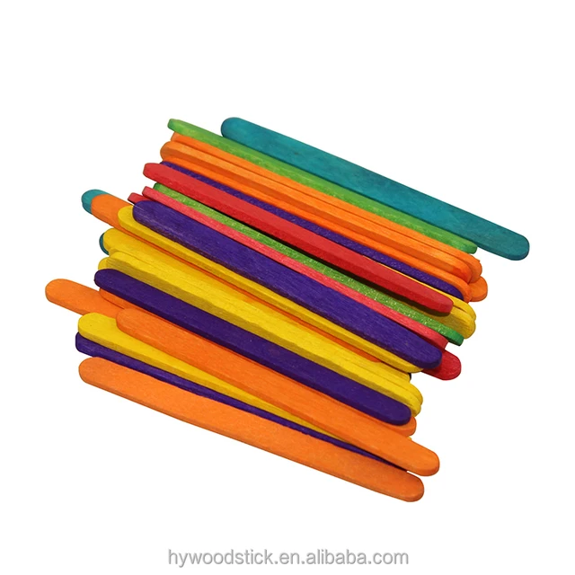 wooden craft sticks popular for diy/education