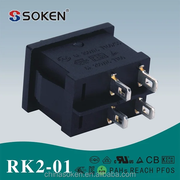 Soken t100 250vac 6a kema keur rocker switchID de produit