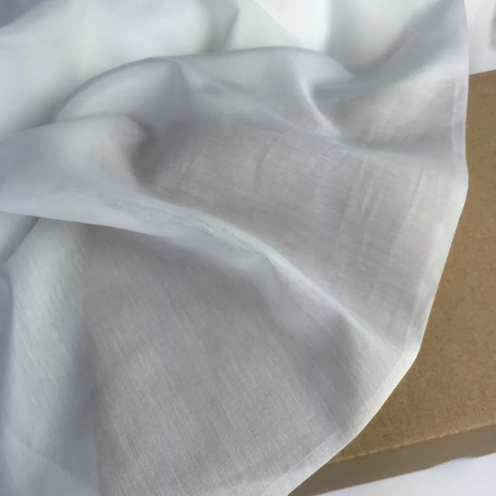 9m/m Nature White Use Silk Lining Wholesale Silk Cotton Fabric - Buy ...