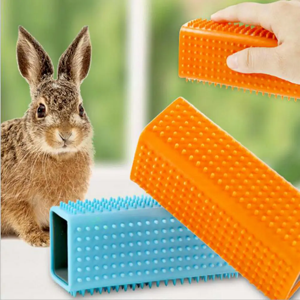 Soft Creative Easy Clean Silicone Pet Dog Cat Hair Remover Fur Brush
