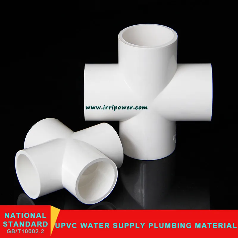 Pvc Fittings 4 Way Tee Four Way Elbow Four Way Elbow Sch40 Standard Connector Buy Four Way