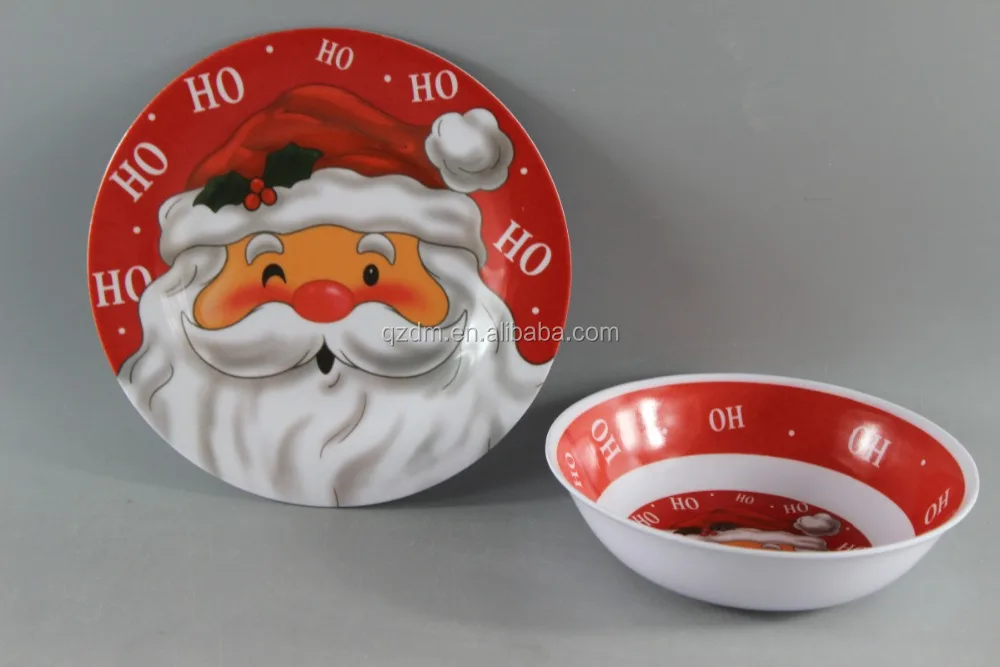 Melamine Party Ware Plate And Bowl Set For Halloween