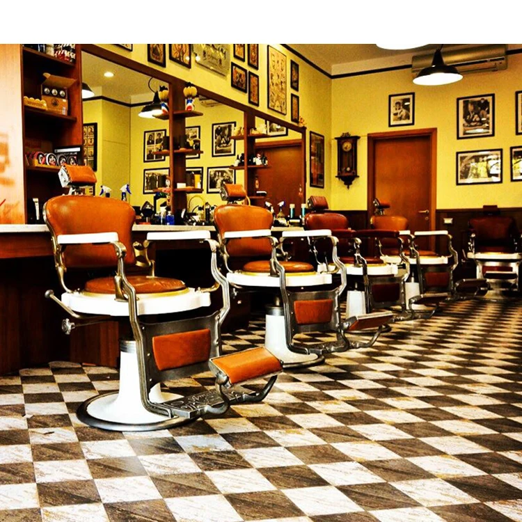 LUX Customized Modern Barber Shop Display Furniture | Enhance Your ...