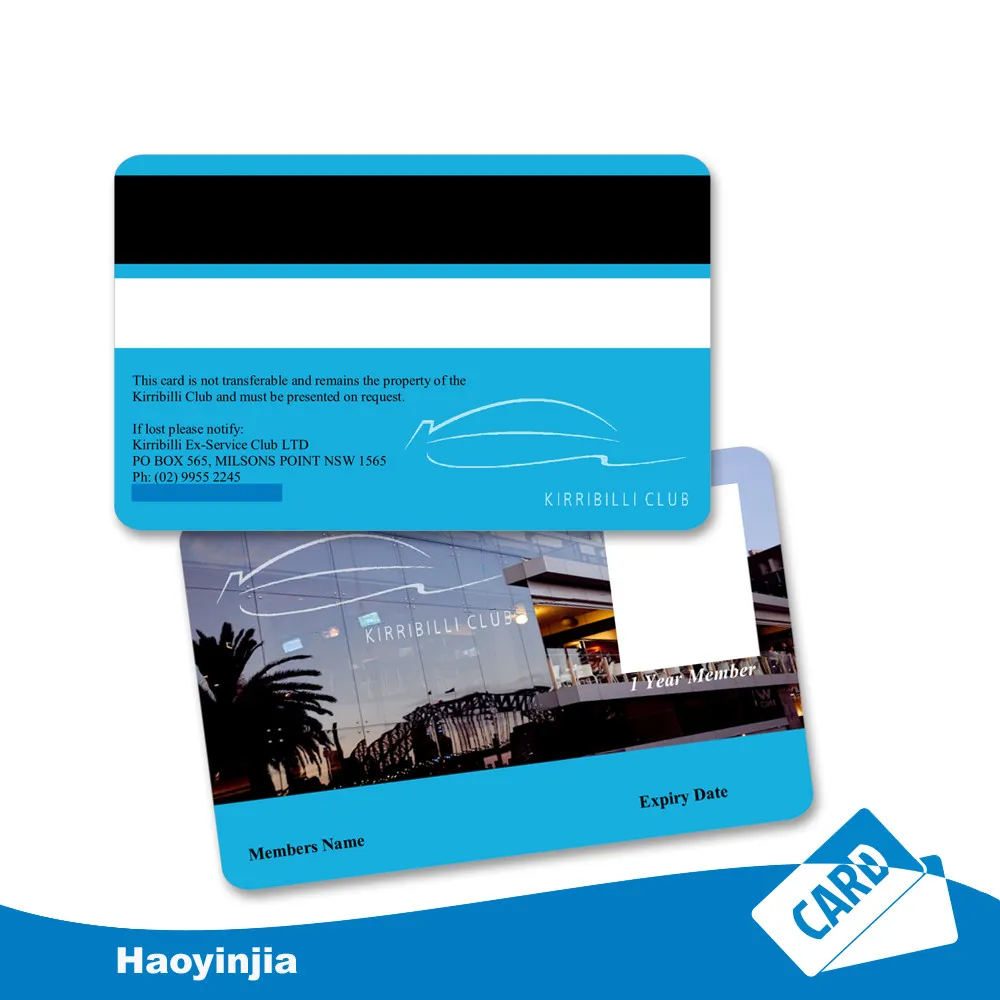 plastic pvc card