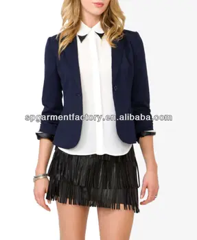 blazer korte mouw