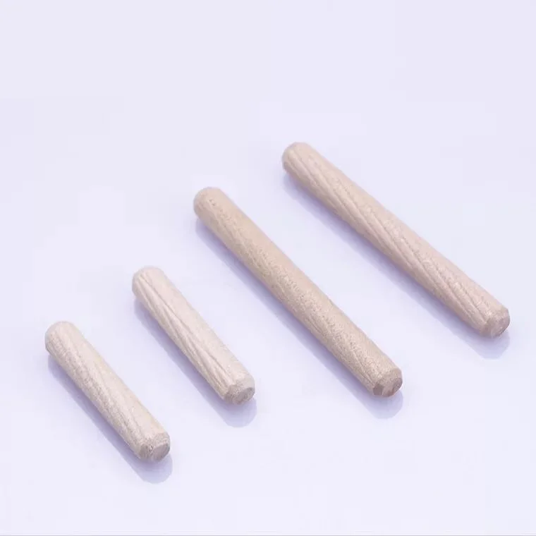 Round Wholesale 5 Mm 8 Mm Threaded Wooden Dowel Rods Pins - Buy Wooden ...