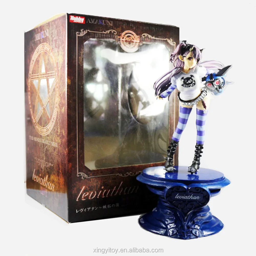 Japanese Sexy Girl The Seven Deadly Sins Asmodeus Leviathan Envy 18 Pvc Toy Action Figures