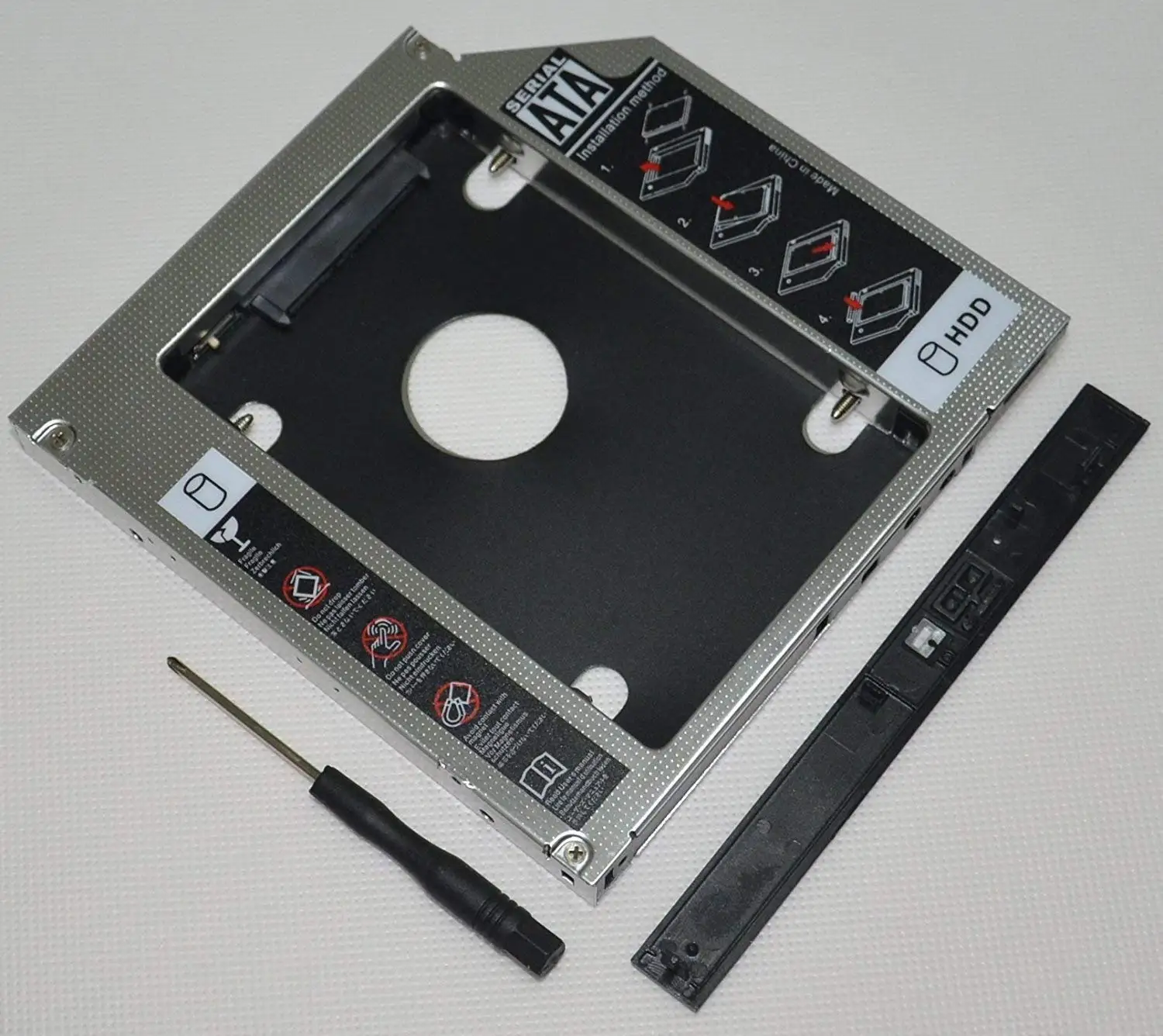DY-tech 2nd Hard Drive HDD SSD Caddy Adapter for HP Pavillion DV6 DV6-7105TX dv6-6091nr