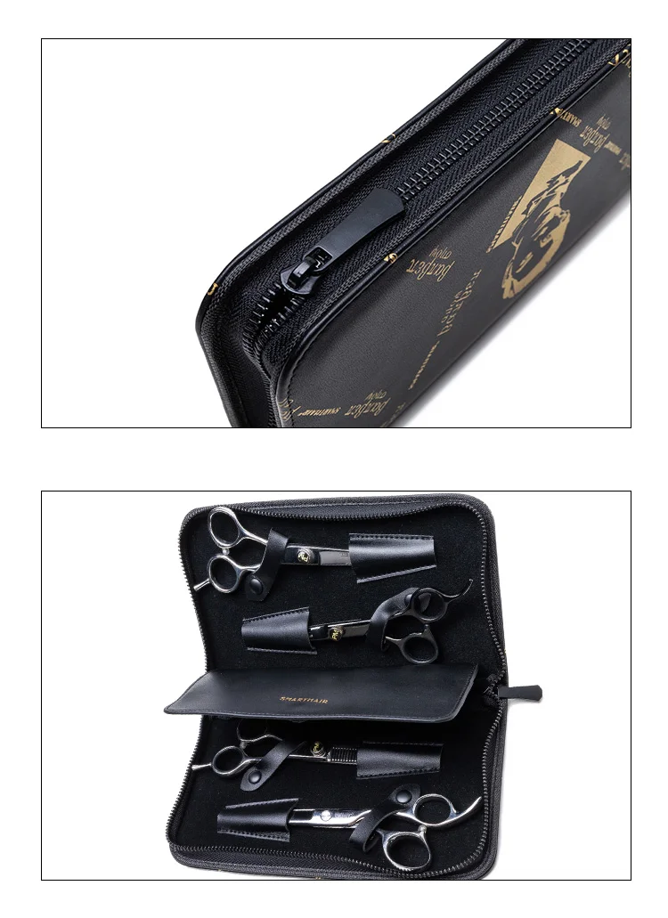 专业barber 袋美发沙龙工具剪刀袋案例为美发剪刀