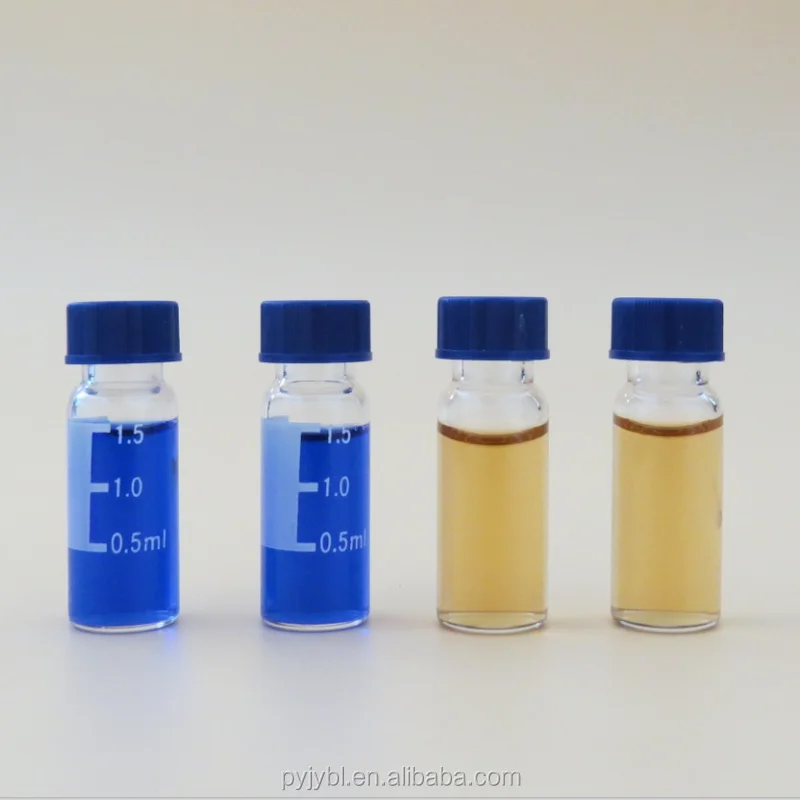 2毫升制药 hplc 色谱消耗品用于注射实验室测试的玻璃瓶 