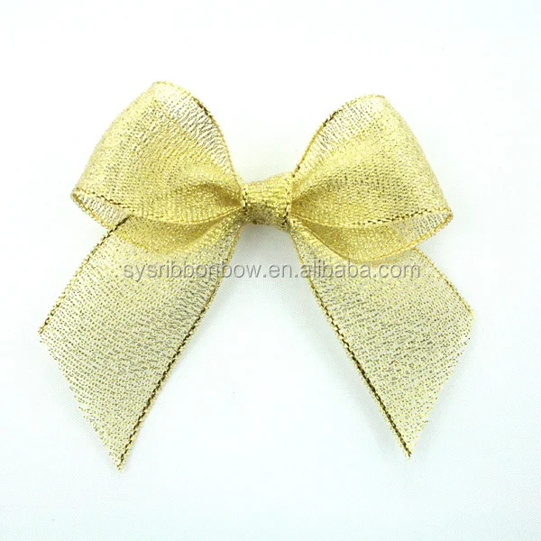 Different Designs Gold Ribbon Bows Buy Gold Ribbon Bows,Gold Ribbon Bows,Gold Ribbon Bows