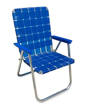 web strap beach chair