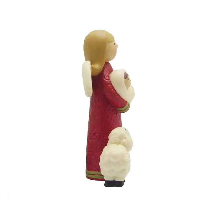 2020 The angel holding the jesus holy resin statues artificial crafts