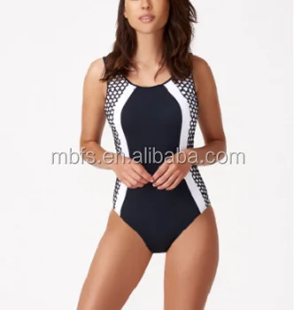 women's conservative one piece swimsuits