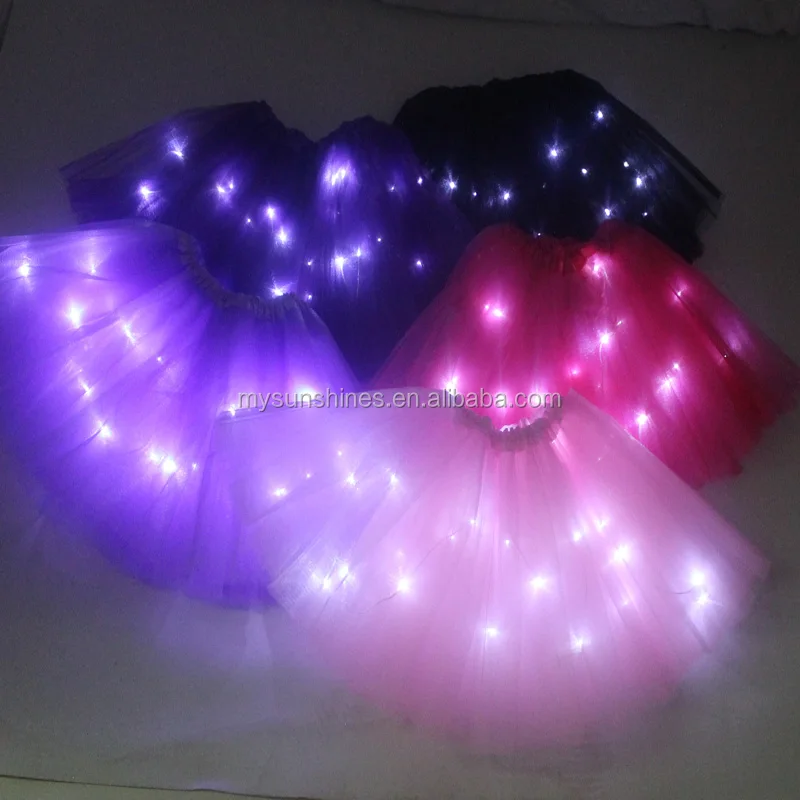 tutu skirts led lights
