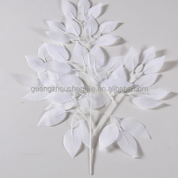 Cheap Plastic Green Banyan Ficus Foliage Artificial Tree Branches And