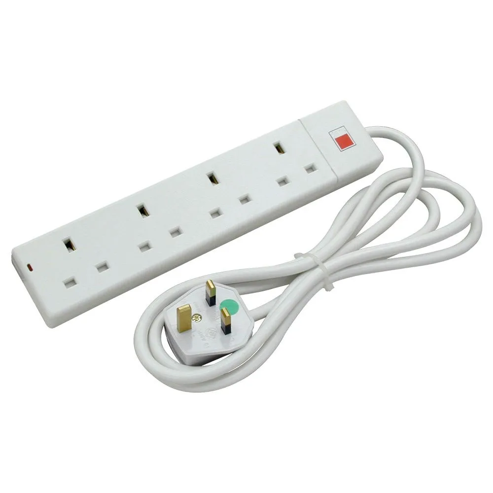 13a Fused Bsi Approved 3 Gang Socket Outlet Uk Power Strip