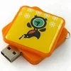 Square usb flash drive,square usb with epoxy doming logo