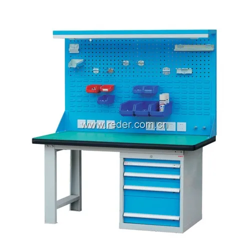 2018 Drawer Workbench Work Table With Tool Rack Panel - Buy 2018 Drawer ...