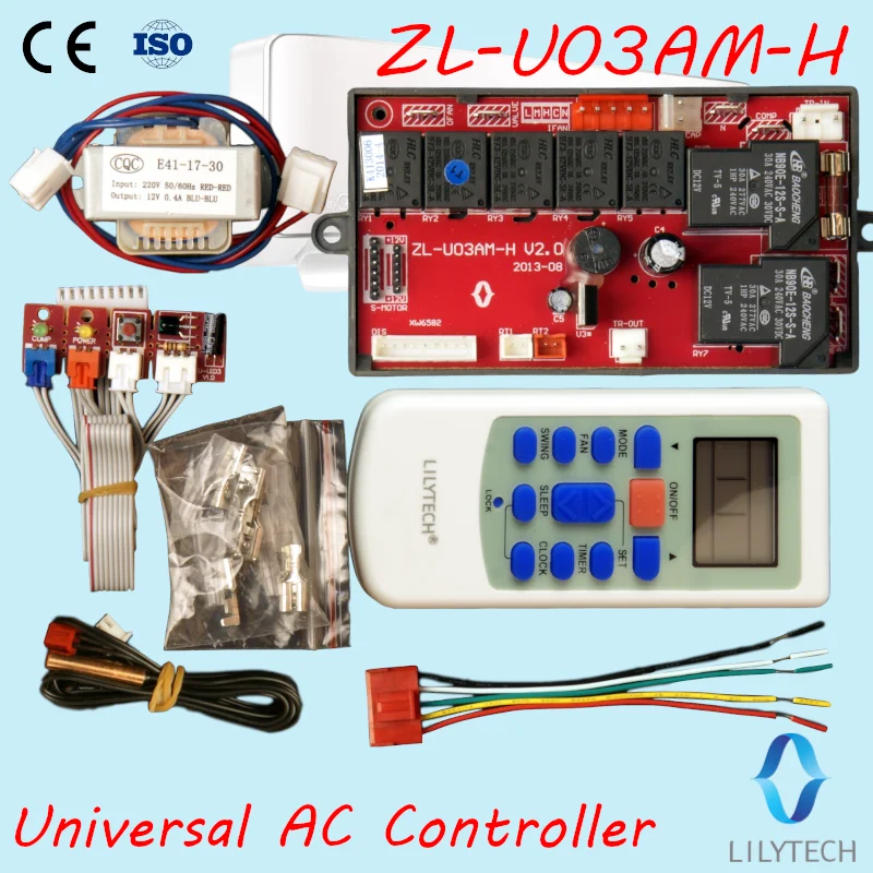 Zlu03amh,Universal A/c Controller For Split A/c With Aux Heater