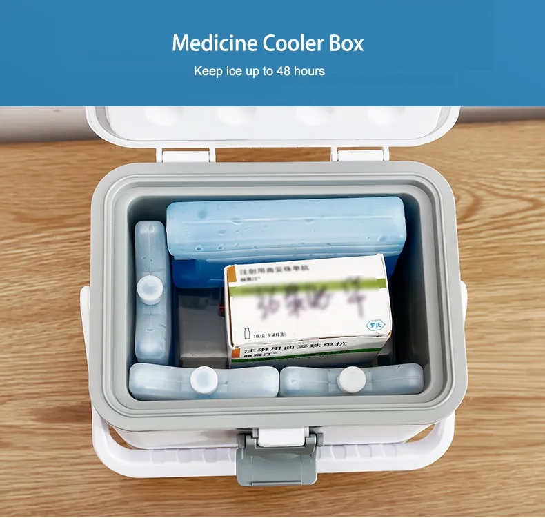 For Blood Transport Cooler Box Keep The Temperature At 28 Degree 12