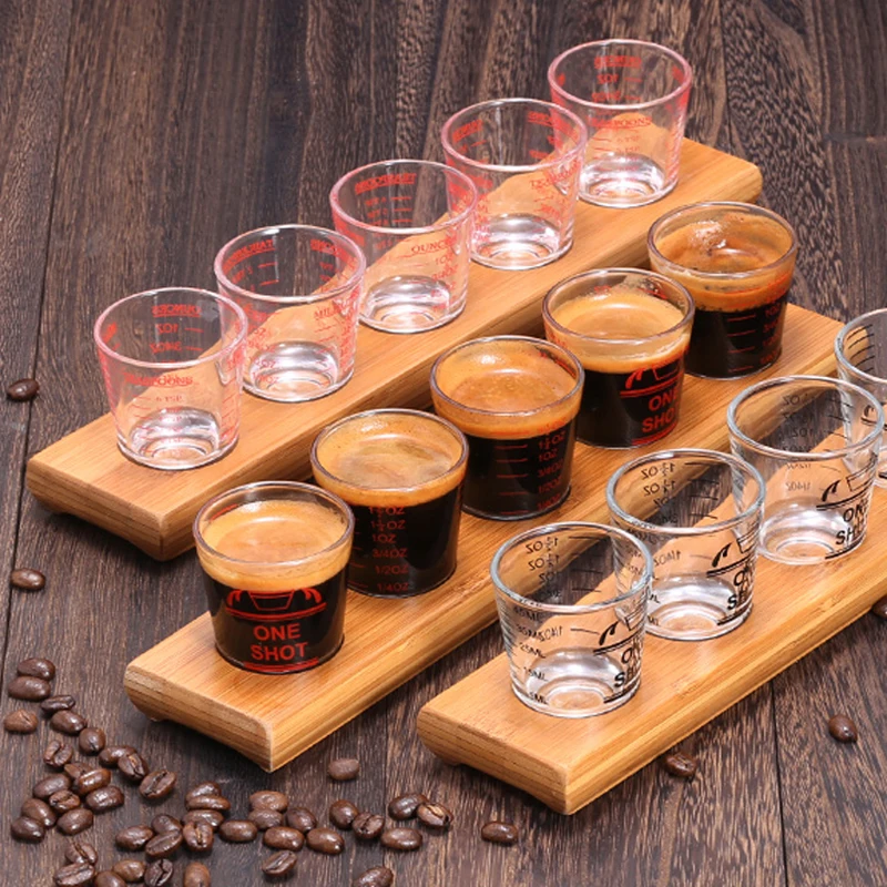 Mini Measure Multi Purpose Liquid And Dry Measuring Shot Glassheavy Glass Shot Espresso Buy 6426