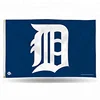 Custom Blue Detroit Tigers Flag Banner