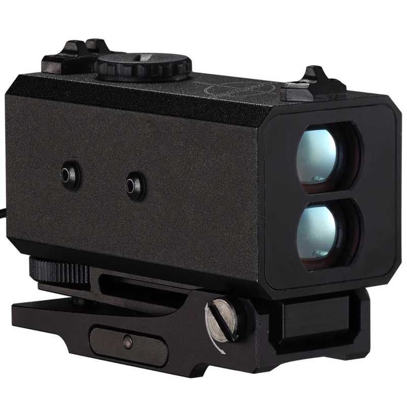 3 Sides Mountable Mini Laser Rangefinder 700m 60 Seconds Continuous