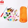20PCS/Set Toys Variety Pack Cats Funny Mouse Catnip Sisal Balls Gift Value Feather Sets For Small Cat Pet Supplies Toy Set