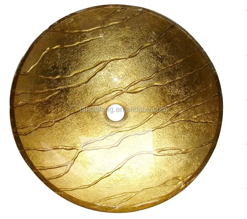 Venta al por mayor lavamanos en vidrio templado para baño-Compre online