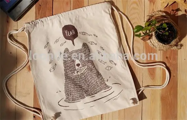 wholesale small cotton drawstring bags