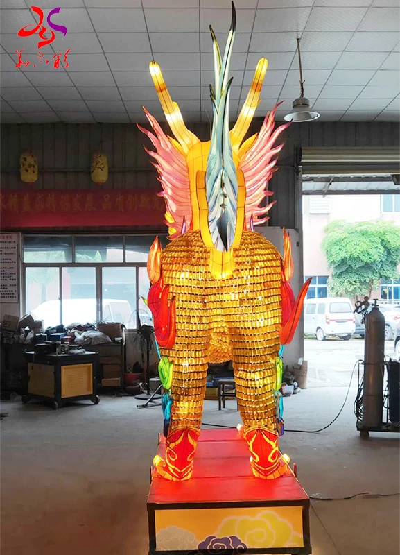 Hot Sell Overseas Kirin Animal Lanterns Festival Decoration Chinese