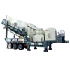 300TPH aggregate sand mobile crusher and screen plant for GABBRO